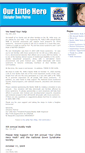 Mobile Screenshot of ourlittlehero.org